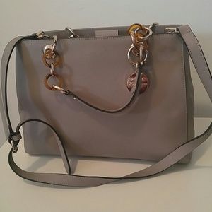 Michael Kors gray purse